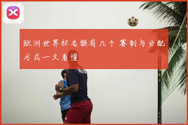 欧洲世界杯名额有几个 赛制与分配方式一文看懂